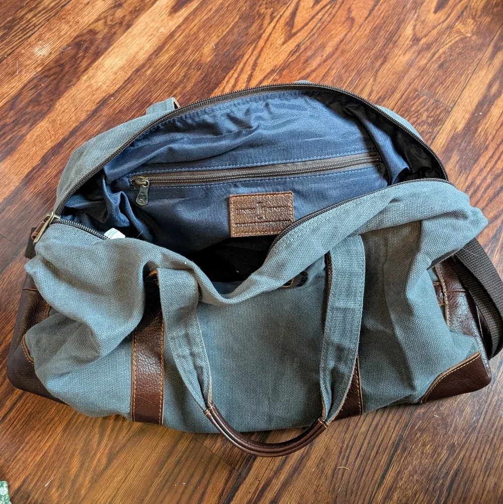 Links and Kings Canvas Duffel Bag